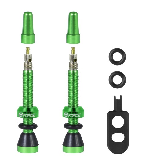 Force Ventilsett Til Tubeless Grønn