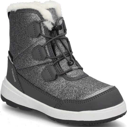 Viking Toasty Glitter Warm Gtx Zip DARK GREY 23