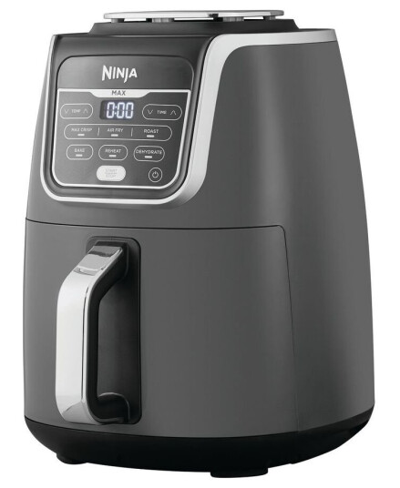 Ninja Air Fryer Max 1750 W Airfryer 5,2 L Grå med Timer Ninja Air Fryer Max 1750 W Airfryer 5,2 L Grå med Timer