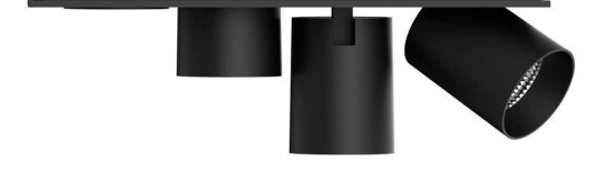 Nordesign Aria mini flex K4 downlight justerbar 4x5W 3000K RA90 Dimbar - Svart