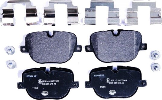 Bremseklosser HELLA 8DB 355 015 451