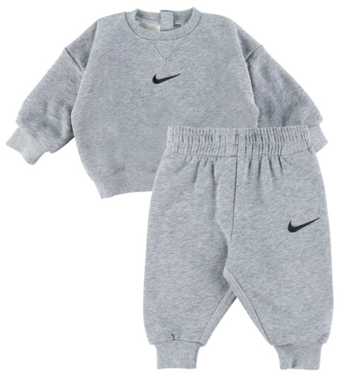 Nike Joggedress Collegegenser/Joggebukse Grey Heather 9 md Joggedress Grå