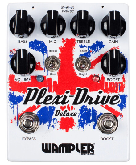 Wampler Plexi-Drive Deluxe 60s British Amp In A Box With Boost Wampler Plexi-Drive Deluxe 60s British Amp In A Box With Boost