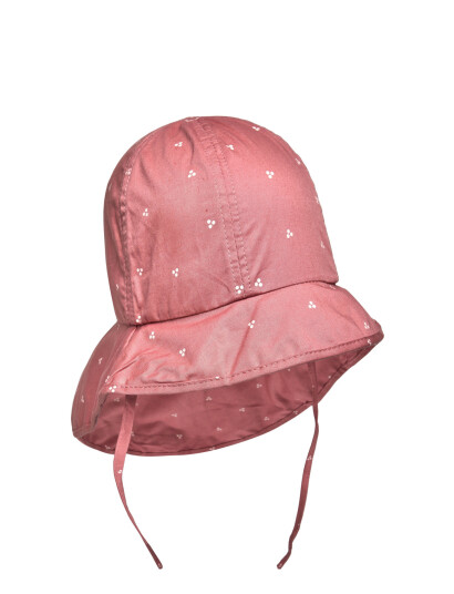 En Fant Summer Hat W. String - Pink - 6-12MD En Fant Summer Hat W. String - Pink - 6-12MD