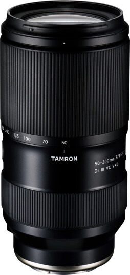Tamron 50-300mm f4.5-6.3 Telezoom for Sony E - Lett og Kompakt