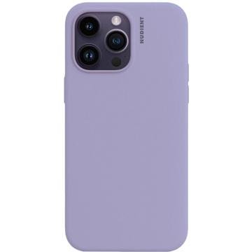 iPhone 14 Pro Max Nudient Base Silikon-deksel Lilla