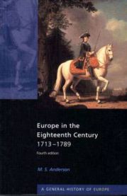 Europe in the Eighteenth Century, Pent brukt bok uten markeringer Europe in the Eighteenth Century, Pent brukt bok uten markeringer