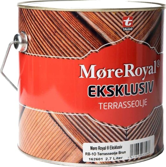 Møreroyal® terrasseolje eksklusiv klar 27 liter Møreroyal® terrasseolje eksklusiv klar 27 liter