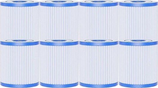8 paknings bassengfilter H for Intex 29007E type H bassengfilterpatron