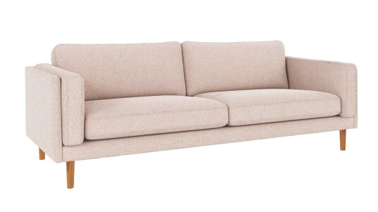 Rowico Home Braden 3 seters sofa Lys beige Max 1 Eikben