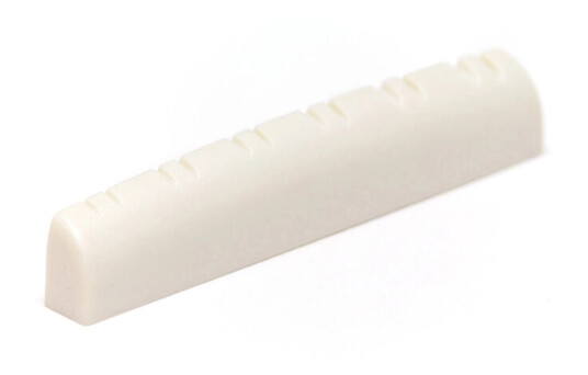 Graph Tech Tusq Pq-1568-00 Guitar Nut, Flat, Slotted, 12-String