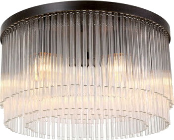 Orbet 5 Light Pendant Nightshade Black