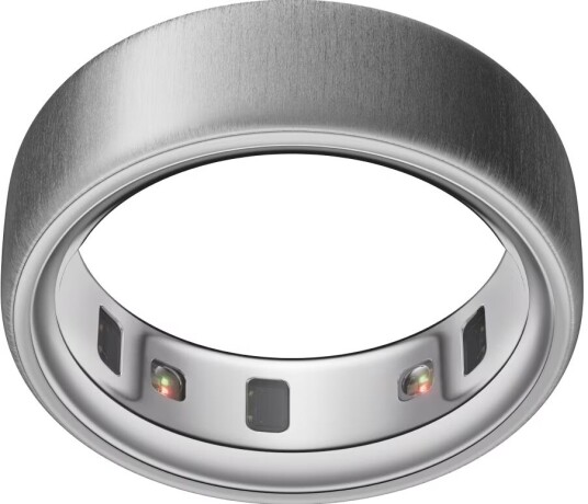 Oura Ring 4 Størrelse 12 Brushed Silver