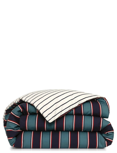 Lacoste Home Lbold Duvet Cover - Blue - 140X200CM Lacoste Home Lbold Duvet Cover - Blue - 140X200CM