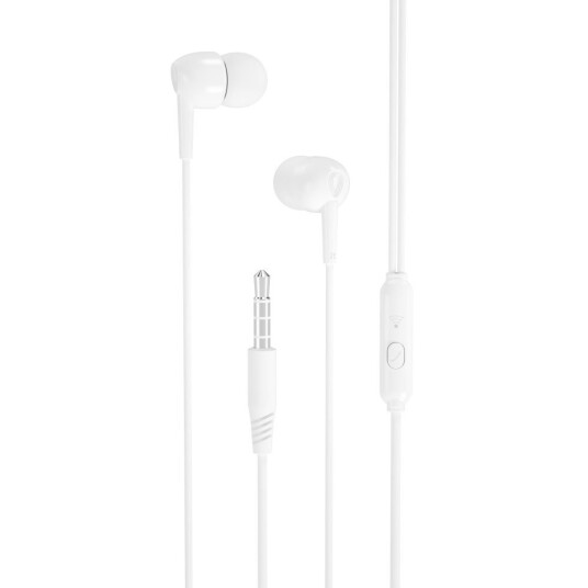 XO EP37 In ear hodetelefoner 1,2m 3,5mm Hvit XO EP37 In ear hodetelefoner 1,2m 3,5mm Hvit