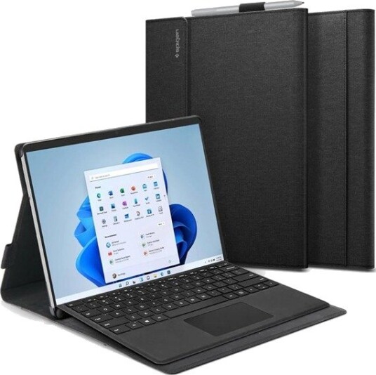 Spigen Stand Folio - black - Microsoft Surface Pro 11/10/9/8