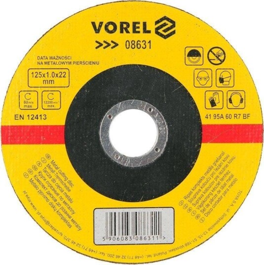 VOREL 08631 Mellomleggsskive vinkelsliper VOREL 08631 Mellomleggsskive vinkelsliper
