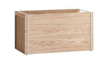 MOEBE Oppbevaringsboks eik 33 x 60 cm Wood, white MOEBE Oppbevaringsboks eik 33 x 60 cm Wood, white