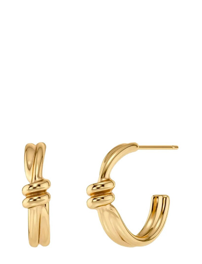 Edblad Swivel Hoops Gold   Gold   ONE SIZE