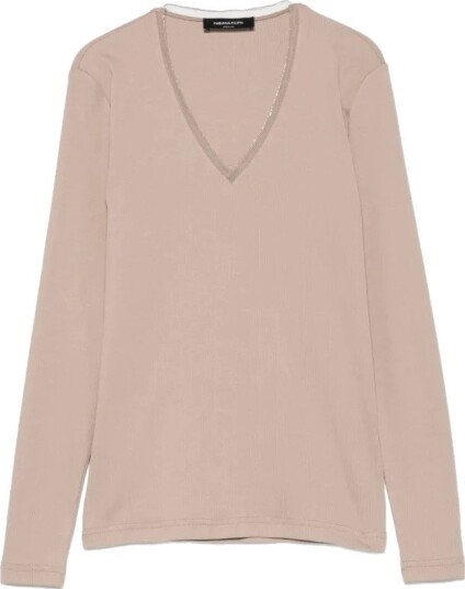 Fabiana Filippi, Dame, Topper, Beige, S,