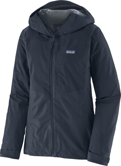 Patagonia Women's Boulder Fork Rain Jacket Smolder Blue S