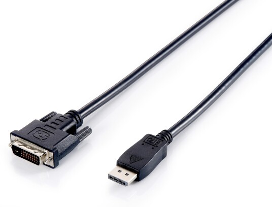 EQUIP Displayport Kabel auf DVI(24+1)(S/S) 2.00m schwarz