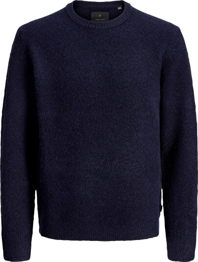 Jack & Jones Genser Jprblasimon Souffle Knit Crew Neck Blå