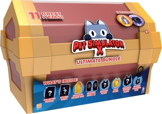 Pet Simulator X Ultimate Bundle Red Treasure Chest Lekesett Series 1 Pet Simulator X Ultimate Bundle Red Treasure Chest Lekesett Series 1