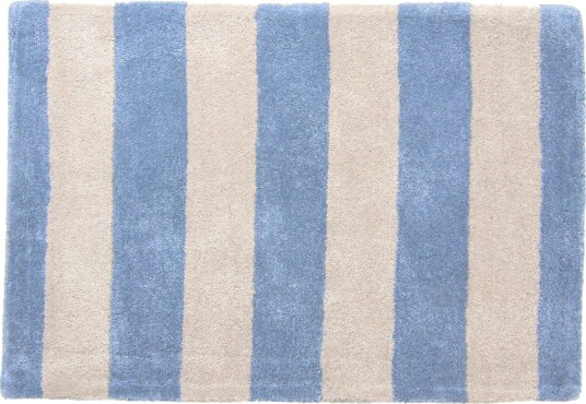 Dørmatte   Maida blå/beige Størrelse: 60 x 90 cm