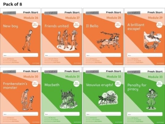 Read Write Inc. Fresh Start: 2024 Modules 26 33 Pack of 8 Read Write Inc. Fresh Start: 2024 Modules 26 33 Pack of 8