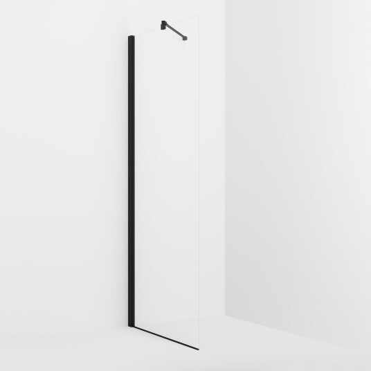 VikingBad Liam Glassfelt Rett 70 cm Sort - Outlet