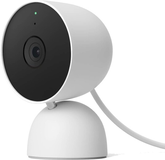 Google Nest Cam Innendørs Overvåkingskamera 2MP 1080p Trådløs Wi-Fi