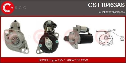 Starter CASCO CST10463AS