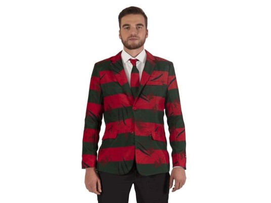 Div Lev. Suitmeister Freddy Krueger Jakke Div Lev. Suitmeister Freddy Krueger Jakke