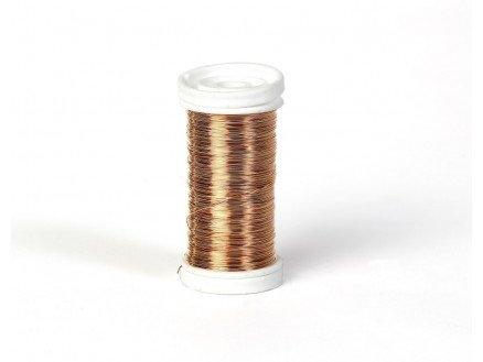 Nordisk Myrtetråd blomstertråd Kobber 0,30 mm 100 g Nordisk Myrtetråd blomstertråd Kobber 0,30 mm 100 g