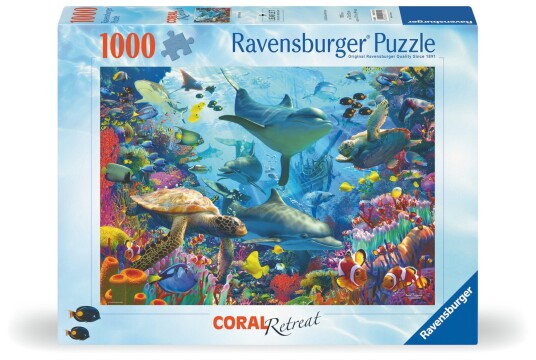 Puslespill 1000 Ved Korallrevet Ravensburger Puslespill 1000 Ved Korallrevet Ravensburger