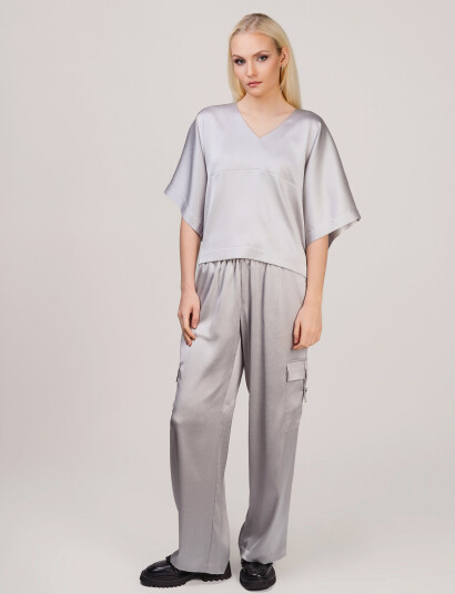 Ivo Nikkolo Woven Trousers, Tacargo - Grey - 34 Ivo Nikkolo Woven Trousers, Tacargo - Grey - 34