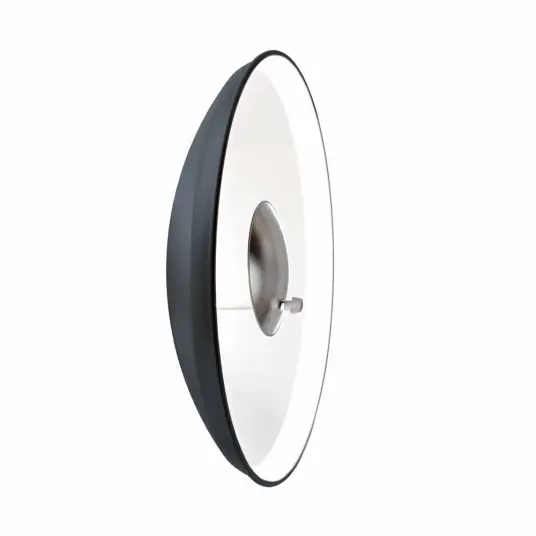 Elinchrom White Beauty Dish 44cm 80° MetallReflektor Hvit innside Elinchrom White Beauty Dish 44cm 80° MetallReflektor Hvit innside