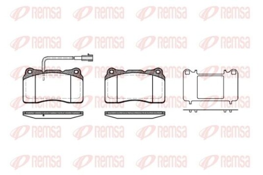 Bremseklosser REMSA 0666.51