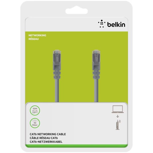 Belkin Cat6 nettverkskabel (10 m)