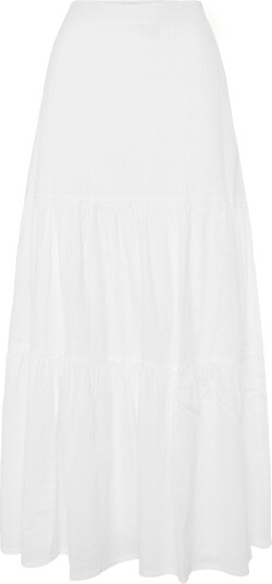 Lexington Clothing | Seersucker Maxi Skirt | L