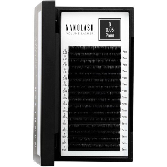 Nanolash Volume Lashes 0.05 D 9 mm Nanolash Volume Lashes 0.05 D 9 mm