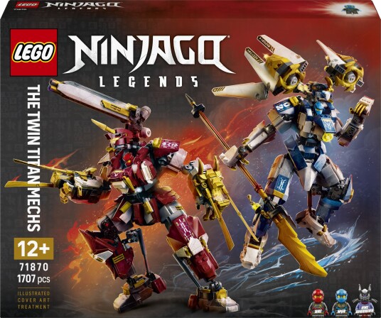 Lego Titan-tvillingroboter Lego Titan-tvillingroboter
