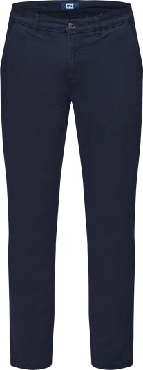 Cutter & Buck Edgemont Chino Blå Golfbukser herre Navy (580) 32 - 32