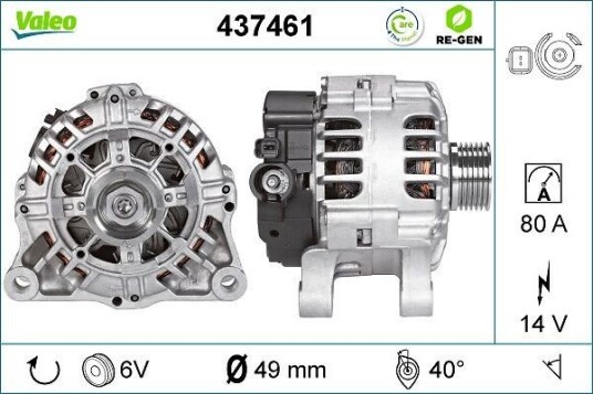 Dynamo VALEO 437461 Dynamo VALEO 437461