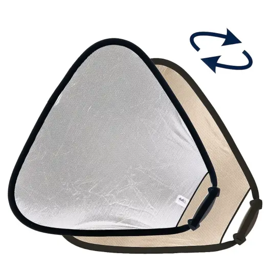 Manfrotto Trigrip Reflector 75cm Sun/Sil 75cm Refleksskjerm, sunlite/softsølv Manfrotto Trigrip Reflector 75cm Sun/Sil 75cm Refleksskjerm, sunlite/softsølv