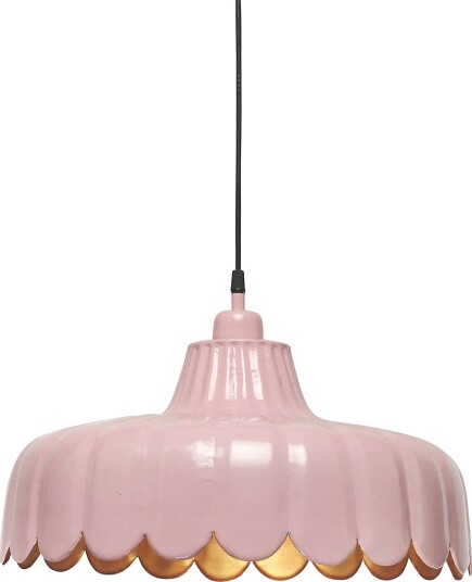 PR Home Taklampe Wells 43 cm Rosa Takpendler