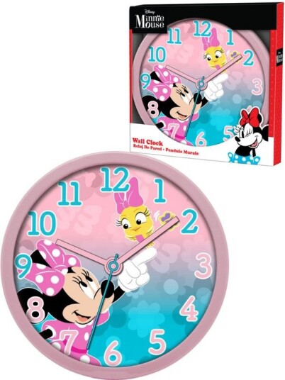 Disney Minni Mus veggklokke 24 cm