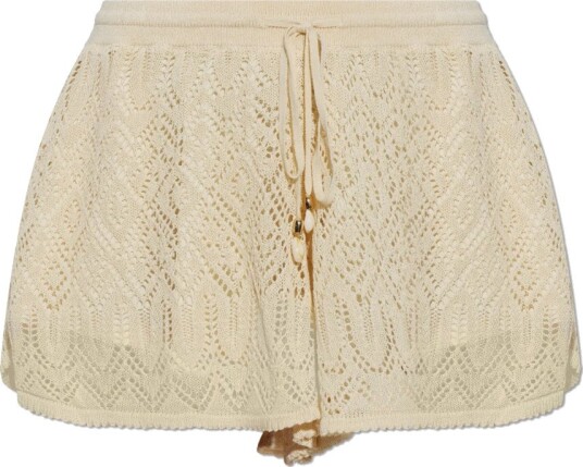 Zimmermann, Dame, Shorts, Beige, XS,