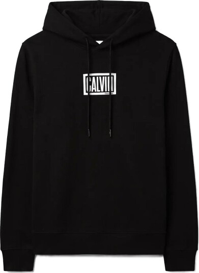 Calvin Klein Jeans Ls 350Terry Eu Clvin Box Logo Ho Black XL Calvin Klein Jeans Ls 350Terry Eu Clvin Box Logo Ho Black XL